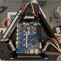 MPMD Monoprice Mini Delta Duet2 Kart Montajı 3D Baskı