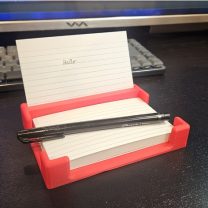 3×5 İndeks Kartlık 3D Baskı