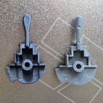 Delta P Tipi Duş Kolu İç Parçası 3D Baskı