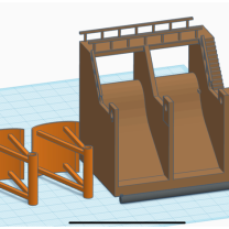 Çift Kapaklı Radyal Sürgü Kapak 3D Baskı