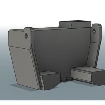 3D Baskı Masaüstü Telsiz Standı