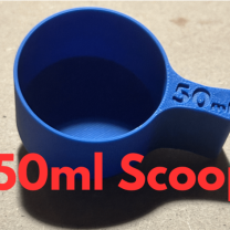 50 ml Ölçü Kaşığı 3D Baskı
