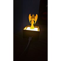 Minyatür Figürinler İçin Parlayan USB Stand