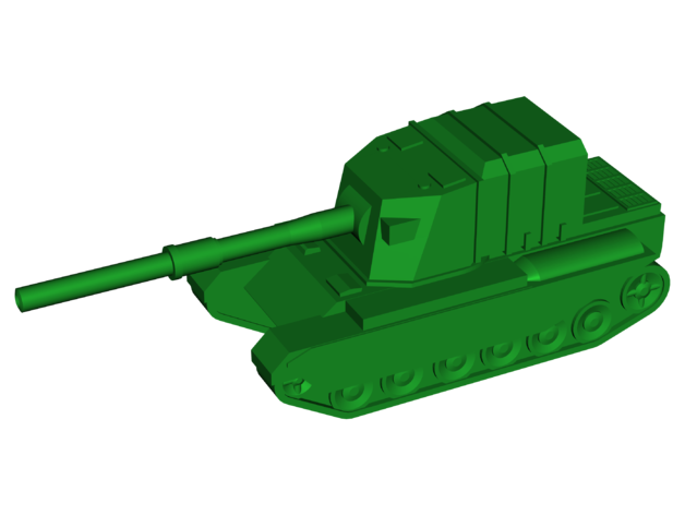 FV4005 Stage 2 183mm Tank Avcısı 3D Baskı - Görsel 2