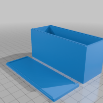 Kapaklı Sos Poşeti Kutusu 3D Baskı