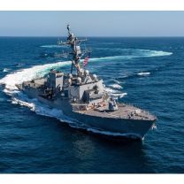 USS Arleigh Burke Sınıfı Muhrip 3D Baskı