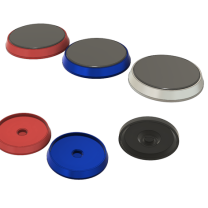 32mm Manyetize Minyatür Tabanlar Renklenebilir Halkalı 3D Baskı