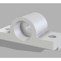 2020 Profil için Harici Plaka Bağlantılı Manyetik Tutucu 3D Baskı