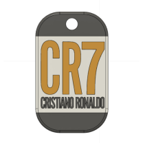 CR7 Anahtarlık 3D Baskı