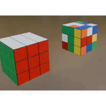 Rubiks Cube 3D Baskı