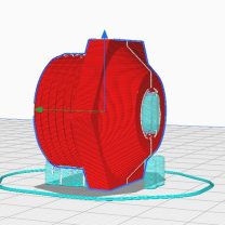 Su Nipel Bağlantı Hortumu 3D Baskı