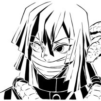 Obanai Iguro Şablon 3 3D Baskı