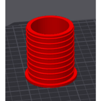 Dichtung APL Su Giriş Bağlantı Adaptörü Uzun 3D Baskı