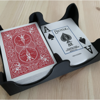 Çift Katlı Kart Rafı Çek ve At