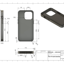 iPhone 14 Pro Kamerasız Çıkıntısız Kılıf