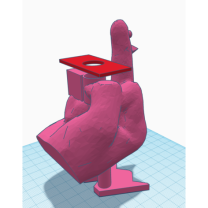 Kâseli ve Ot Tabağılı Duck You 3D Baskı