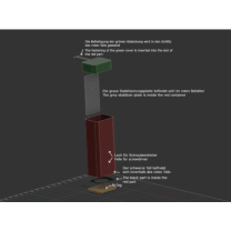 Simplon İçin Bisiklet Kilidi Zincir Tutucu