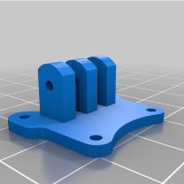 DarwinFPV FoldApe4 için Hawkeye 4K Başparmak Kamera Montajı 3D Baskı