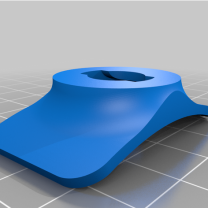 Ford Excursion Hava Sıcaklık Sensörü Yuvası 104mm Boru İçin 3D Baskı