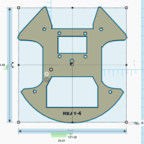 Waveshare PicoGo Mobil Robot İçin Üst Plaka 3D Baskı