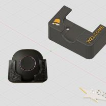 Shelly Botton için Duvar Montaj Askısı