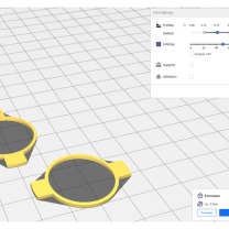 Schuberth C5 Kask Mandal Ara Parçası 3D Baskı