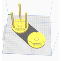 DragonStrike Düşük Poligon Kum Saati Tutucular