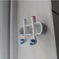 Diş Fırçası Başlığı Tutucu 3D Baskı