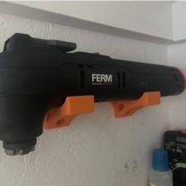 12V Ferm Multitool Tutucu 3D Baskı