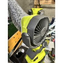 Ryobi Kelepçe Fan için Duman Emici Havalandırma Aparatı 3D Baskı