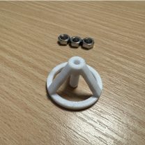 Akvaryum Yem Çubuğu Tutucu Shrimp Lolly Tutucu Aparat 3D Baskı