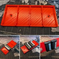 NP F Pil Tutucu Düzenleyici Montaj 3D Baskı