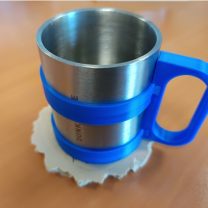 3D Baskı Hafif Dipol Anten Merkezi Parça