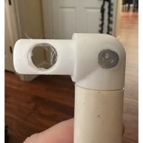 Shouldered Pixel 1/2 90° Flush Dirsek 3D Baskı