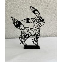 Geometrik Umbreon Pok Mon 3D Baskı