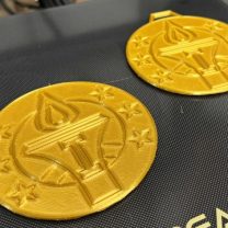 Scooby S All Star Laff A Lympics Altın Madalya Bardak Altlığı 6782613 (1) 3D Baskı