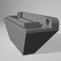 CR 10 Smart Pro Fan Kanalı 3D Baskı