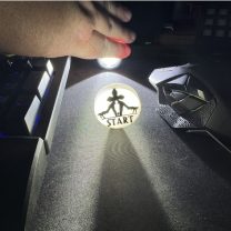 Düz Stranger Things Başlat Düğmesi 3D Baskı