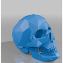 Kafatası Low Poly