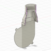 9733 Üfleyici Adaptörü 3D Baskı