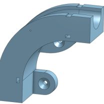 Garden Hose Kıvrılma Koruması Gartenschlauch Knickschutz 3/4 3D Baskı