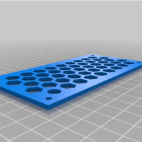 Pico PSU ATX Backplane 3D Baskı