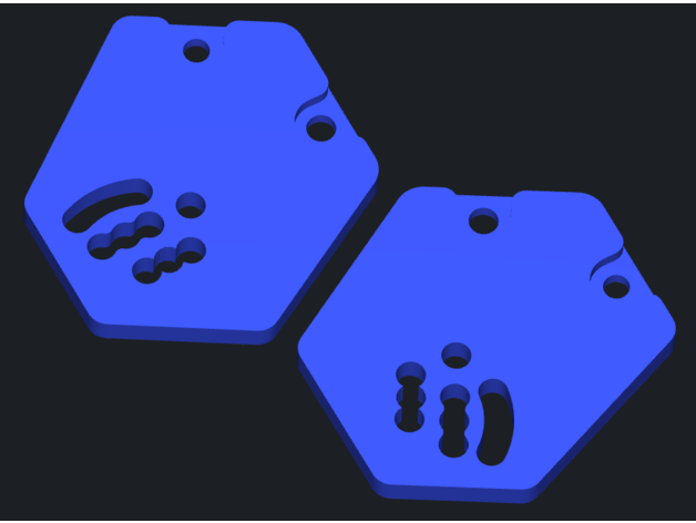 SpeedyBee Master V2 Kamera Plakası Modlu 3D Baskı