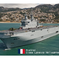 Mistral Sınıfı Çıkarma Helikopter Dock 3D Baskı