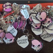 Mystery Skulls Anahtarlık 3D Baskı