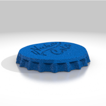 Çok Renkli Nuka Cola Şişe Kapağı 3D Baskı