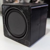 Yuvarlatılmış Köşeli Kübik Hoparlör Kutusu 3D Baskı