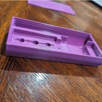 Edwin Jagger DE89 Sürgülü Kapaklı Seyahat Kutusu