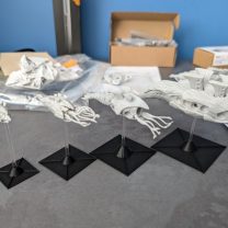 Uçuş Standı 3mm Akrilik Çubuk