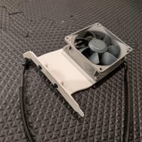80mm PCI Slot Fan 3D Baskı